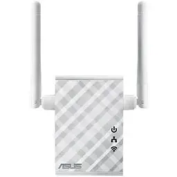 Точка доступу-підсилювач Asus RP-N12, White, 802.11n, 300Mbps, RJ45 10/100 BaseT LAN x 1, 2 зовнішніх а