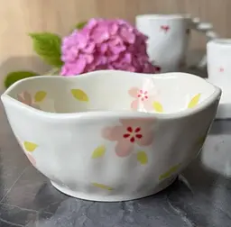 Салатник Olens Розовый цветок 8030-411 300 мл