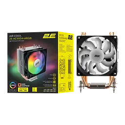 Повітряне охолодження 2E Gaming AC90D4 ARGB Black (2E-AC90D4-ARGB) - мініатюра 3
