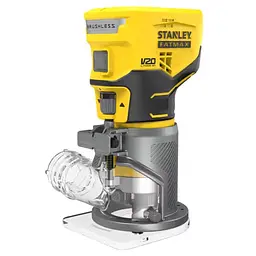 Фрезер акумуляторний Stanley FatMax V20 18В безщітковий 16000-30000 об/хв цанга 6-8 мм максимальний діаметр фрези - 30 мм 2.35 кг без акумуляторів і ЗП (SFMCW400B-XJ) - мініатюра 4