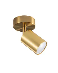 Світильник поворотний, спот Goldlux 327253 Goldi GU10 1x10W IP20 Золотий - мініатюра 2