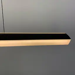 Лінійний чорний LED світильник з двостороннім світлом Line.F Довжина 100 см - мініатюра 6