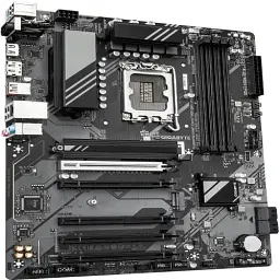 Материнська плата LGA1700, Gigabyte B760 DS3H WIFI6E GEN5, B760, 4xDDR5, Int.Video(CPU), 4xSATA3, 2xM.2, 1xPCI-E 5.0 x16, 4xPCI-E 3.0 x16, Realtek 7.1, Realtek GbE, WiFi 6E, Bluetooth 5.3, 5xUSB 3.2 / 8xUSB 2.0, HDMI/DP, ATX - мініатюра 2