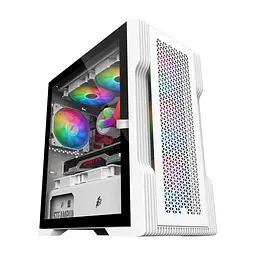 Корпус для ПК 1stPlayer T3-WH-4F1-W