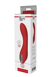Вібратор силіконовий Dream Toys Red Revolution Eva з рухомою кулькою 2 мотори 7 режимів IPX7 водонепроникний - мініатюра 3