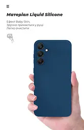 Чехол ArmorStandart ICON для Samsung A25 5G (A256) Camera cover Dark Blue (ARM83065) - мініатюра 7