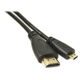Кабель PowerPlant HDMI-microHDMI V 1.4 2 м (KD00AS1274)