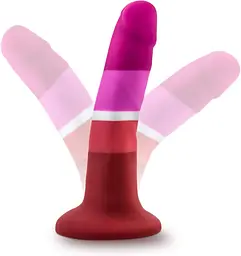 Фалоімітатор Blush Avant Pride P3 13.9 см (мульти) - мініатюра 10
