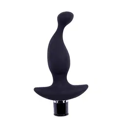 Анальна пробка - Black Mont Vibrating Vibro T1 6.1" - мініатюра 4