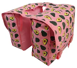 Велосумка-велоштани Сrivit S061792 34L Рожевий з авокадо - мініатюра 1