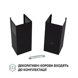 Витяжка декоративна похила Perfelli DNS 6482 D 850 BL LED - мініатюра 9