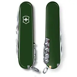 Ніж Victorinox Swisschamp 91мм 33функ зел