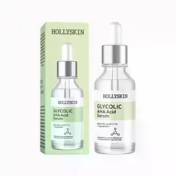 Сироватка для обличчя HollySkin Glycolic AHA Acid Serum, 30 мл