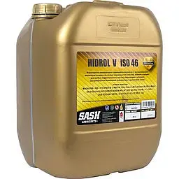 Олива гідравлічна Sash Hidrol V ISO46 DIN 51524 Part 3 HVLP 20 л