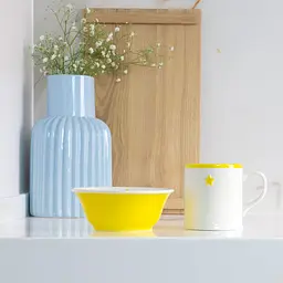Чашка МВМ My Home, 300 мл, жовта (KP-47 YELLOW) - мініатюра 3