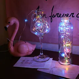Гірлянда на батарейках роса 2в1 Niki Light 20 метрів 200 лед пульт 8 режимів гірлянда від батерейок та USB Мультиколор - мініатюра 9