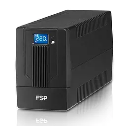 FSP Джерело безперебійного живлення iFP1500, 1500VA/900W, LCD, RJ45, USB, 2xSchuko + 2xIEC