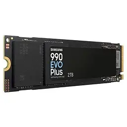 SSD диск Samsung 990 Evo Plus 2TB M.2 PCIe 4.0 x4/5.0 x2 NVMe 2.0 V-NAND TLC (MZ-V9S2T0BW) - миниатюра 3