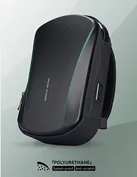 Рюкзак з однією лямкою Mark Ryden MR3998 з USB-портами та тримачем для ключів (Чорний) - мініатюра 8