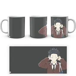 Кухоль GeekLand Silent Voice Форма голосу Ішида SV 02.16 330 мл білий - мініатюра 4