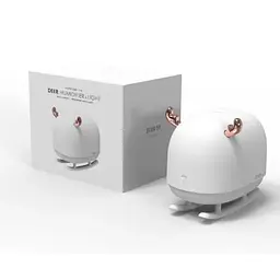 Портативний зволожувач повітря XiaomiSothing Deer HuXiaomidifier and Light DSHJ-H-009 White - мініатюра 4