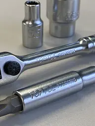 Магнітний бітотримач TOPTUL 1/4" L 100 мм (сп. з CHEV0811) FTDF0810 - мініатюра 4