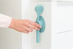 Щітка Brabantia для посуду з підставкою-присоскою, м'ятний (117602) - мініатюра 3