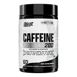 Кофеїн безводний Nutrex Research Caffeine 200, 60 капсул