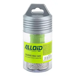 Свердло корончате алмазне Alloid по кераміці 40 мм для УШМ М14х2 мм (DC-14040) - мініатюра 2