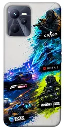 TPU чохол Demsky Full Throttle для Realme C35