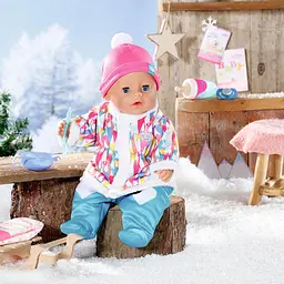 Лялька Baby Born Ніжні обійми Зимове малятко, з аксесуарами, 43 см (831281) - мініатюра 4
