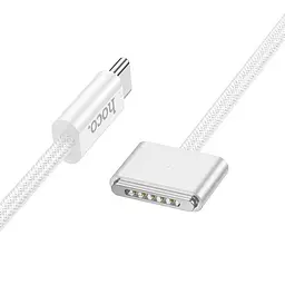 Кабель для заряджання Hoco X103 magnetic charging Cable Type-C to Mag3 140W 28V/5A 2м White (34382_3340147)