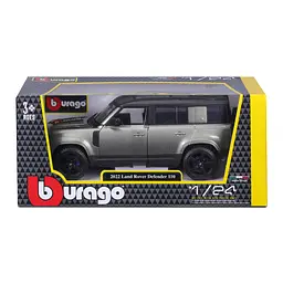 Автомодель Bburago Land Rover Defender 110 1:24 зелений (18-21101) - мініатюра 6