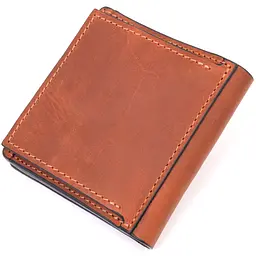 Чоловічий шкіряний гаманець GRANDE PELLE 9,5х10х1,5 см acs0024001 - мініатюра 2