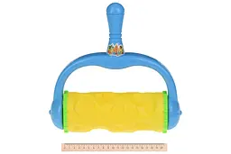 Набір для гри з піском з Валиком 5 ел. жовтий Same Toy det0018418 - мініатюра 3