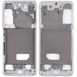Рамка дисплея Samsung G991 Galaxy S21 5G срібляста, Phantom White