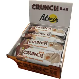 Батончик Crunch Bar 25%, 12*50 грам Морозиво-солона карамель FitWin fit0024251