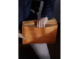 Чохол для ноутбука InCarne Line MacBook Pro 14 2021-2025 (вінтажний) коньяк (line-cognac-vintage-pro-14) - мініатюра 3