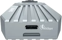 Зовнішня кишеня Grey, M.2, Type-C 4.0, 1xM.2 NVMe Maiwo teh0020671 - мініатюра 3