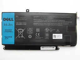 Акумулятор для ноутбука Dell Vostro 5470 VH748, 51.2Wh (4240 mAh), 6cell, 11.4V, Li-Pol, чорний