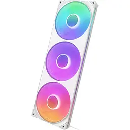 Вентилятор NZXT F420 RGB Core Fan Single Frame (RF-U42HF-W1) White - мініатюра 2