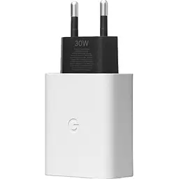 Мережевий зарядний пристрій Google Pixel 30W USB-C White (GA03502-EU) [107182]