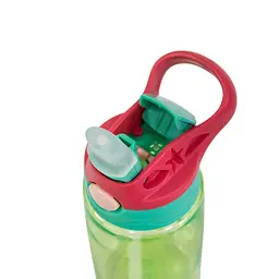 Пляшка дитяча для води Baby Bottle, 500 мл, салатова, поїльник із трубочкою, пластикова - мініатюра 4