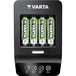 Зарядний пристрій Varta LCD Ultra Fast Plus Charger + 4xAA 2100 mAh (57685101441) - мініатюра 2
