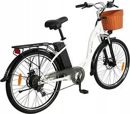 Електровелосипед DYU C6 White [86475] - мініатюра 2