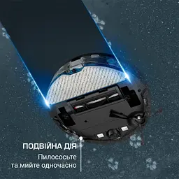 Робот-пилосос Rowenta X-Plorer Serie 65+ миючий чорний (RR8L85WH) - мініатюра 3