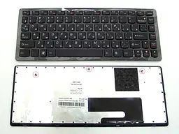 Клавіатура для LENOVO IdeaPad U260 (RU Black з рамкою). Оригінал.