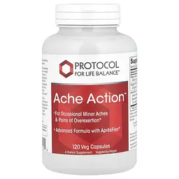 Полегшення болю Protocol for Life Balance Ache Action 120 капсул