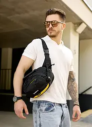 Сумка через плече бананка Sambag Flex Pro 30 × 17 × 15 см (85451128m) - мініатюра 6