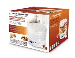 Сушарка для фруктів овочів грибів і снеків Esperanza EKD 003 Delicatesse - мініатюра 4